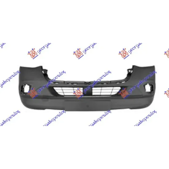 FRONT BUMPER (WITH FOG LAMP HOLES) (W & WITHOUT PDC)