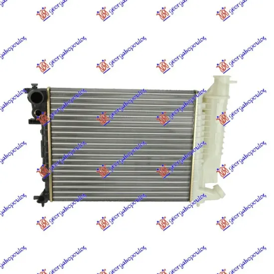 RADIATOR 1.1-1.4 PETROL - A/C (460x380) (WITHOUT SAFETY) (VALEO)