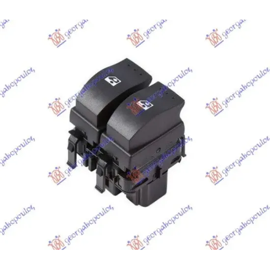 Comutator ușă față (auto stânga) (dublu) (10 pini) Comutator ușă față (auto stânga) (dublu) (10 pini)
