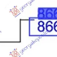 REAR BUMPER BRACKET SIDE (O)