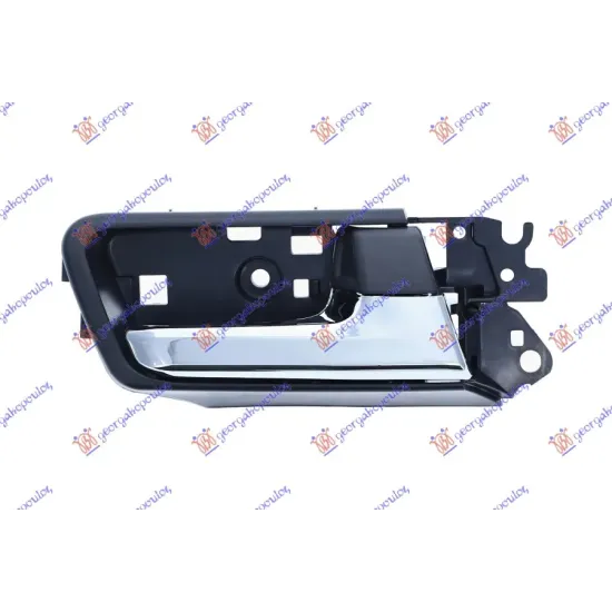 DOOR HANDLE FRONT/REAR INNER CHROME /BLACK