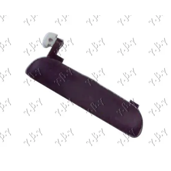 DOOR HANDLE OUTER FRONT/REAR BLACK