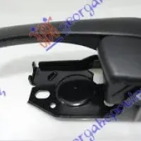 DOOR HANDLE FRONT/REAR INNER BLACK