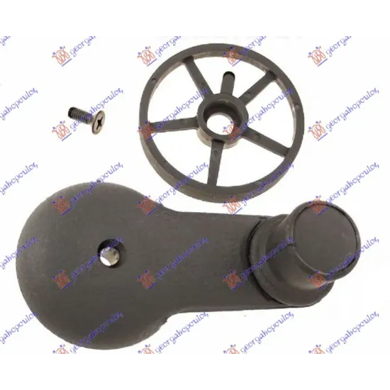 WINDOW REGULATOR HANDLE BLACK