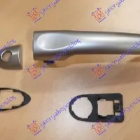 DOOR HANDLE FRONT/REAR OUTER (RH=LH) SILVER