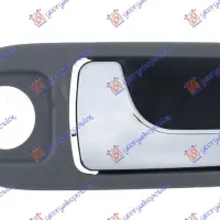 DOOR HANDLE FRONT INNER CHROME /GREY