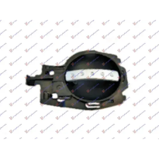 DOOR HANDLE FRONT/REAR INNER SILVER/BLACK
