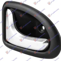 DOOR HANDLE FRONT/REAR INNER CHROME (WITH SAFETY CABLE)