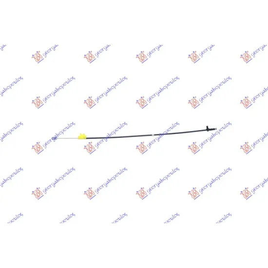 DOOR HANDLE FRONT OUTER CABLE (RH=LH) DOOR HANDLE FRONT OUTER CABLE (RH=LH)
