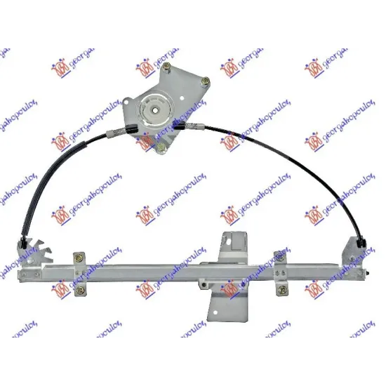 MECANISM MACARA REGLAJ GEAM FAȚĂ ELECTRIC 3/5D (FĂRĂ MOTOR) (CALITATE A)