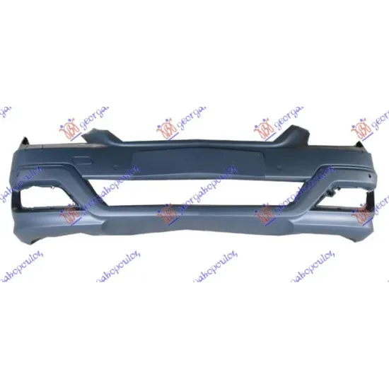 FRONT BUMPER PRIMED (AVANTGARDE-SPORT) (WITH PDC & WASHER HOLES)