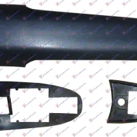 TAIL GATE HANDLE OUTER (WITH KEY HOLE)