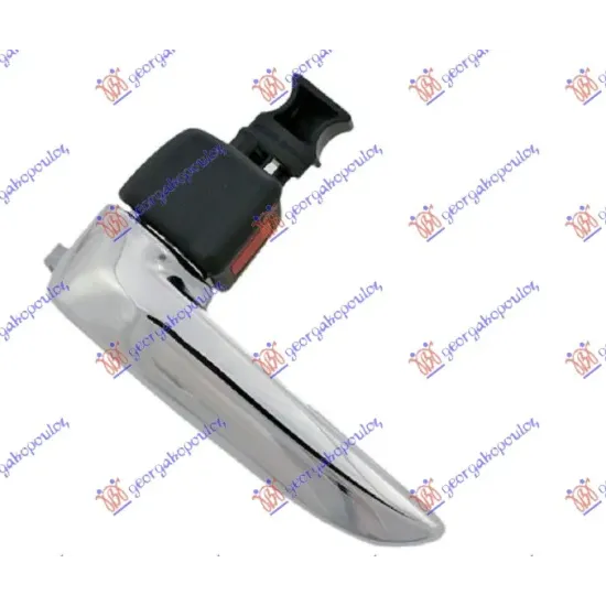 DOOR HANDLE FRONT/REAR INNER CHROME /BLACK DOOR HANDLE FRONT/REAR INNER CHROME /BLACK