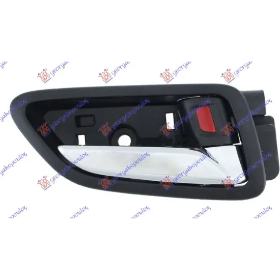 DOOR HANDLE FRONT/REAR INNER CHROME /BLACK