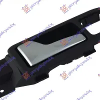 DOOR HANDLE FRONT INNER CHROME /BLACK