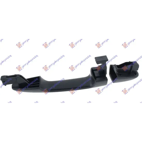 DOOR HANDLE FRONT (& REAR RH=LH) OUTER BLACK DOOR HANDLE FRONT (& REAR RH=LH) OUTER BLACK