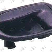 DOOR HANDLE INNER FRONT/REAR BLACK