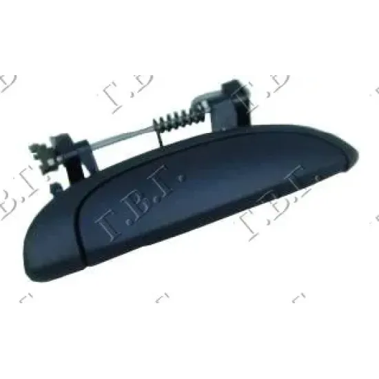 DOOR HANDLE FRONT/REAR OUTER BLACK DOOR HANDLE FRONT/REAR OUTER BLACK