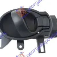 DOOR HANDLE FRONT/REAR INNER BLACK