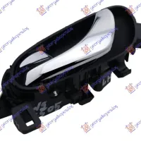 DOOR HANDLE FRONT/REAR INNER (CHROME /BLACK) (WITHOUT LOCK)