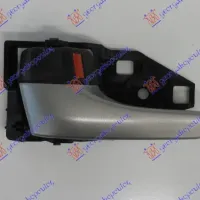 DOOR HANDLE FRONT/REAR INNER SILVER/BLACK
