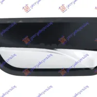 DOOR HANDLE FRONT/REAR INNER SILVER/BLACK