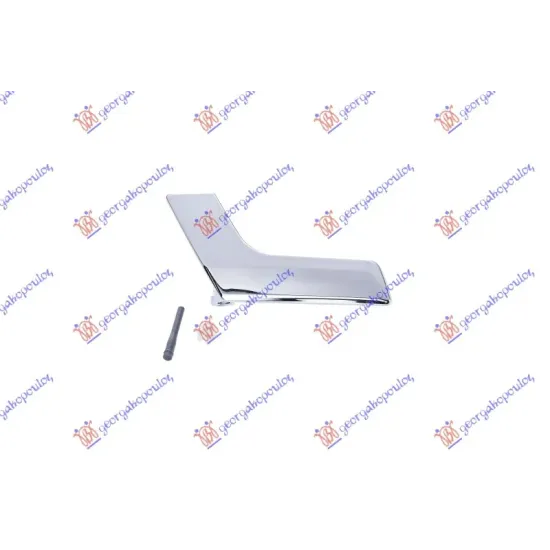 DOOR HANDLE FRONT/REAR INNER CHROME