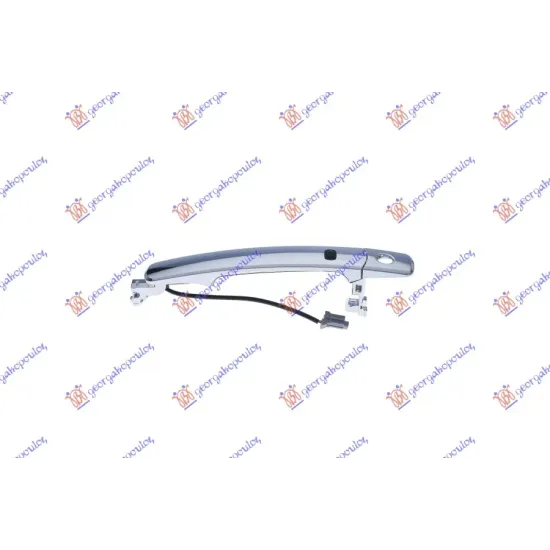 DOOR HANDLE FRONT OUTER CHROME (WITH SENSOR)