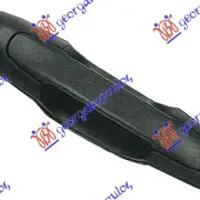 DOOR HANDLE FRONT/REAR OUTER BLACK