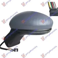 DOOR MIRROR ELECTRICAL HEATED PRIMED (WITH SIDE LAMP) (7PIN) (ASHPERICAL GLASS)