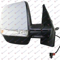 DOOR MIRROR CABLE PRIMED (WITH SIDE LAMP) (CARGO) (CONVEX GLASS)