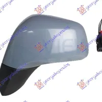 DOOR MIRROR ELECTRICAL HEATED PRIMED (BLACK BASE) (5 PIN) (ASPHERICAL GLASS)