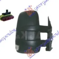 DOOR MIRROR MANUAL (WITH SIDE LAMP) SHORT (CONVEX GLASS)