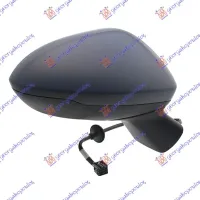 DOOR MIRROR ELECTRICAL HEATED FOLDABLE PRIMED (7PIN) (CONVEX GLASS)