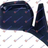 DOOR MIRROR MANUAL BLACK (CONVEX GLASS)