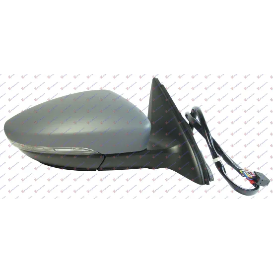 DOOR MIRROR ELECTRICAL HEATED PRIMED (WITH SIDE LAMP) (CONVEX GLASS) DOOR MIRROR ELECTRICAL HEATED PRIMED (WITH SIDE LAMP) (CONVEX GLASS)