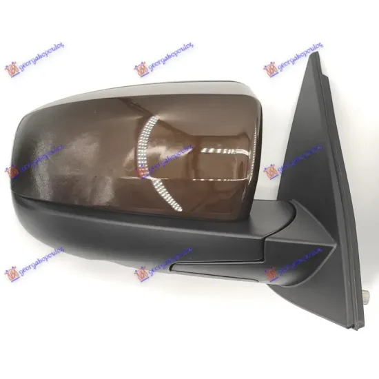 DOOR MIRROR ELECTRICAL HEATED FOLDABLE PRIMED (ASPHERICAL GLASS)