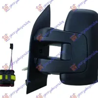 DOOR MIRROR MANUAL (WITH SIDE LAMP & SENSOR) SHORT (A QUALITY) (CONVEX GLASS)