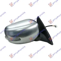 DOOR MIRROR ELECTRICAL FOLDABLE CHROME (W/LED LAMP)