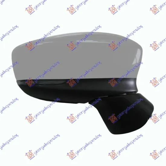DOOR MIRROR ELECTRICAL HEATED PRIMED (WITH SIDE LAMP) (CONVEX GLASS)