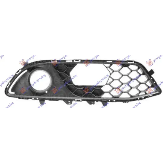 FRONT BUMPER GRILLE (WITH FOG LAMP & SENSOR HOLE) (O)