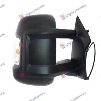 DOOR MIRROR MANUAL MEDIUM (WITH SIDE LAMP) (WITH POSITION LIGHT 16W) (8H8P) (CONVEX GLASS)