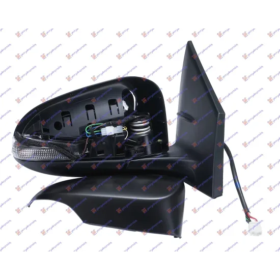 DOOR MIRROR ELECTRICAL HEATED PRIMED (WITH SIDE LAMP) (CONVEX GLASS) DOOR MIRROR ELECTRICAL HEATED PRIMED (WITH SIDE LAMP) (CONVEX GLASS)