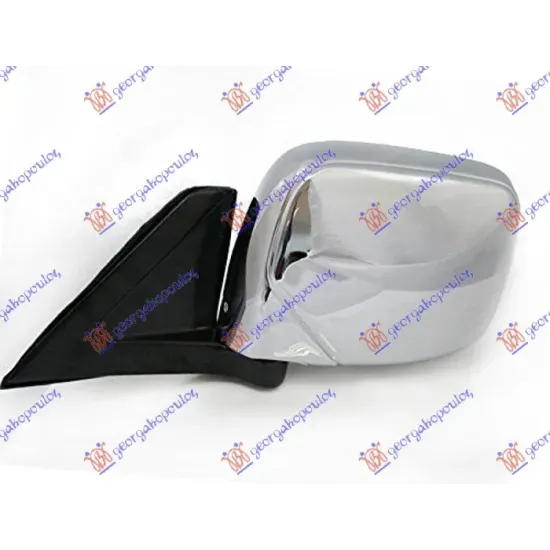 DOOR MIRROR MANUAL CHROME 2WD (FLAT GLASS) DOOR MIRROR MANUAL CHROME 2WD (FLAT GLASS)