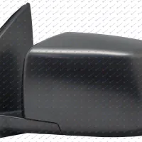 DOOR MIRROR MANUAL BLACK (SINGLE CAB) (A QUALITY) (CONVEX GLASS)