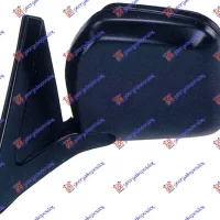 DOOR MIRROR MANUAL BLACK (FLAT GLASS)