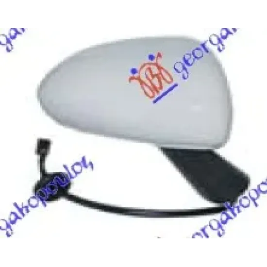 DOOR MIRROR ELECTRICAL HEATED PRIMED (CONVEX GLASS)