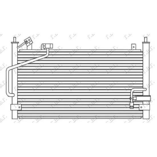 CONDENSOR 1.5-1.8i16V (58x30.8)