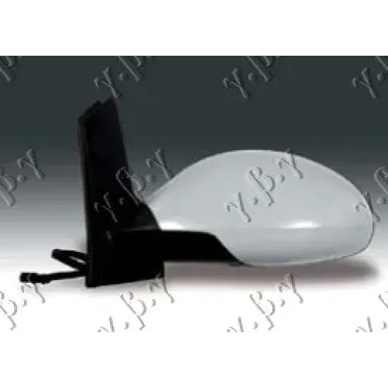 DOOR MIRROR ELECTRICAL HEATED PRIMED (ASPHERICAL GLASS)