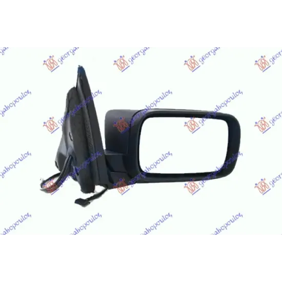 DOOR MIRROR ELECTRICAL HEATED FOLDABLE PRIMED (A QUALITY) (ASPHERICAL GLASS)